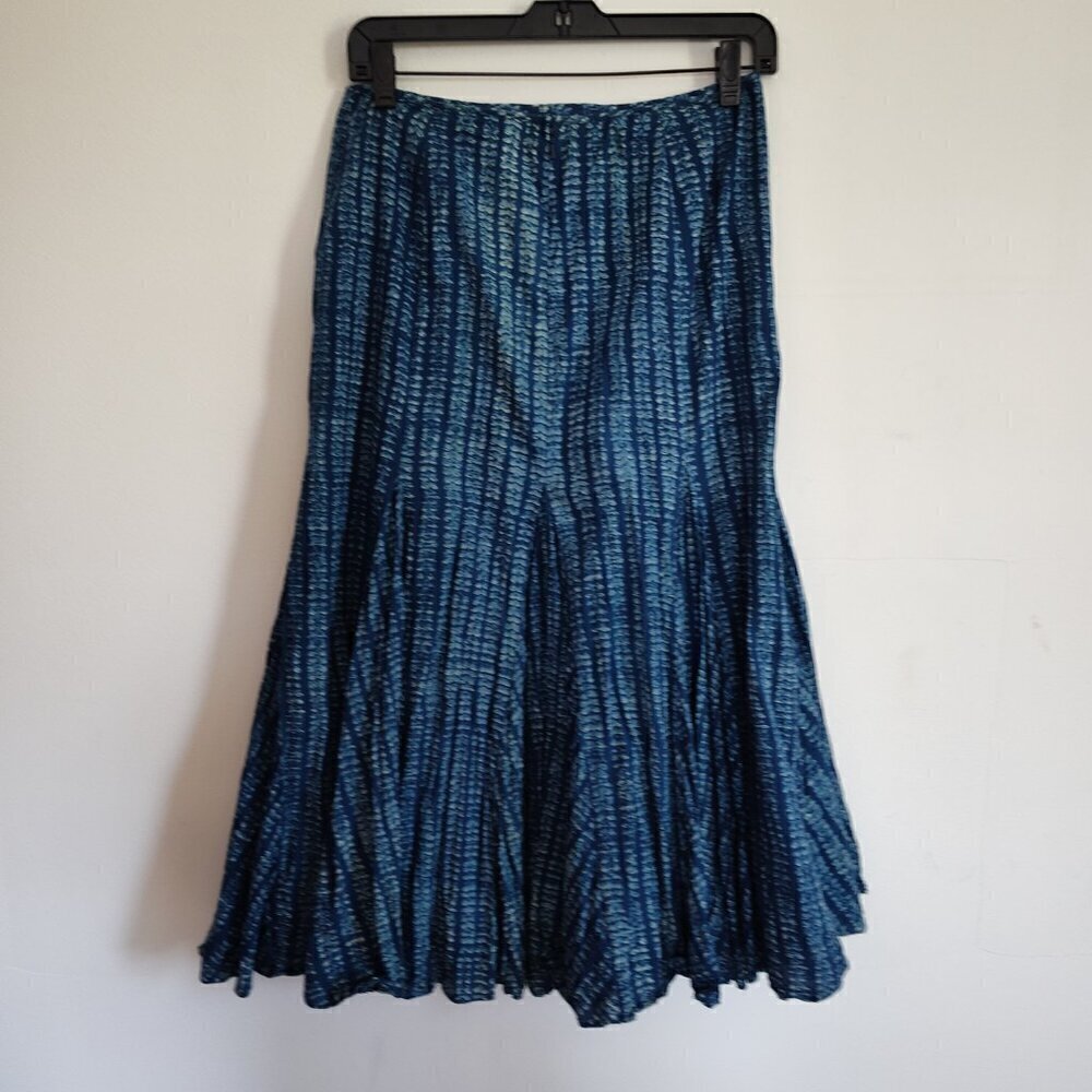 Lauren Ralph Lauren Blue Boho Skirt